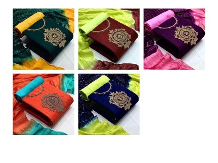 TCVN Suhani Vol 2 Modal Chanderi Silk Dress Material